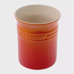 Le Creuset spatelpot oranje-rood, 15 cm