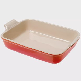 Le Creuset ovenschaal rechthoekig 4L, 32 cm, oranje-rood