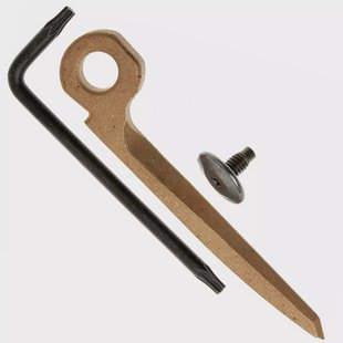 Leatherman bronzen carbonschraper