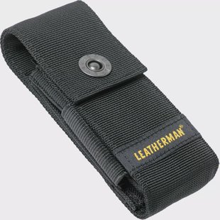 Leatherman Nylon Sheath Large Black, 4 Pockets, riemfoedraal