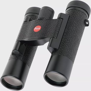 Leica ULTRAVID 10x25 verrekijker, zwart, lederen bekleding