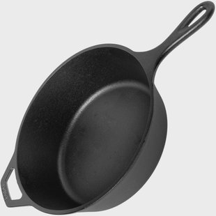 Lodge Cast Iron Deep Skillet diepe koekenpan L8DSK3, inhoud ca. 3 L