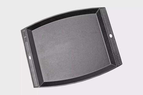 Lodge Cast Iron Rectangular Griddle, ca. 39cm x 31 cm, bakplaat