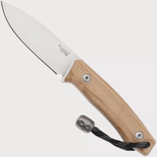 LionSteel M1-UL olijfhout, vaststaand mes