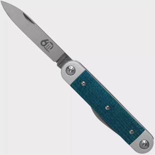 Maserin 60° Knife Sessantesimo 195/MCB Blue Micarta zakmes