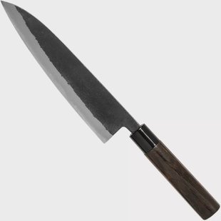 Munetoshi Nashiji Black Gyuto koksmes 21 cm