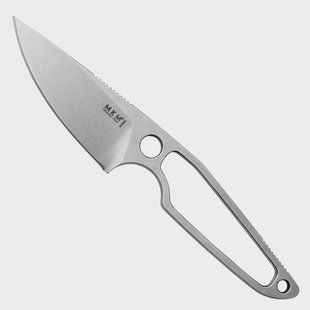 MKM Makro 1 Droppoint Stonewashed vaststaand mes, Jesper Voxnaes design