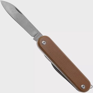 MKM Malga 5 MP05MAG-NC Magnacut Natural Canvas Micarta, zakmes
