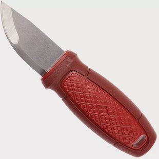 Mora Eldris Red 12630 nekmes met luxe schede en firesteel