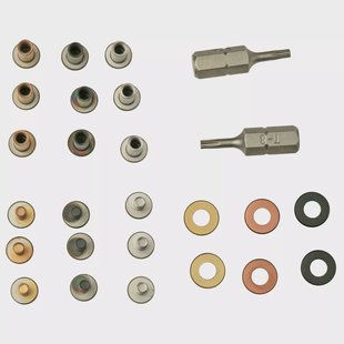 Messermeister Custom Mod Kit Handle Hardware, schroevenset