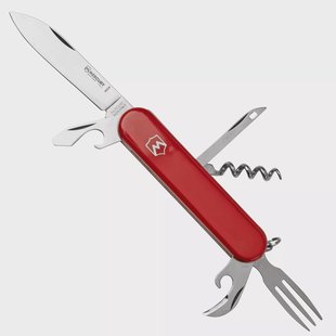 Mercury Multi-Tool Knife 913-6MC Red, 6 functies, zakmes