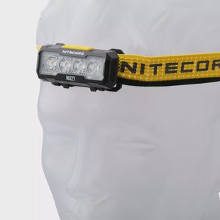 Nitecore NU27 MCT UHE LED, oplaadbare hoofdlamp, 600 Lumen