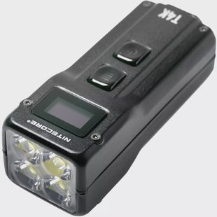 Nitecore T4K oplaadbare sleutelhanger zaklamp, 4000 lumen