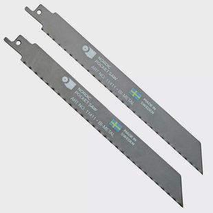 Nordic Pocket Saw Blade Metal, set van 2, vervangend zaagblad voor de Fold