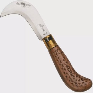 Old Bear Pruning Carved Walnut S, 9747-17-LNI tuindersmes