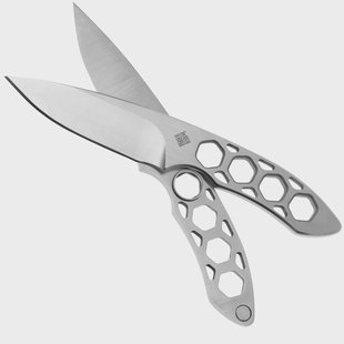 Ocaso Duo Desk Knife 80DKS Spear Point, With Stand, vaste bureaumessen, Wes Crawford design