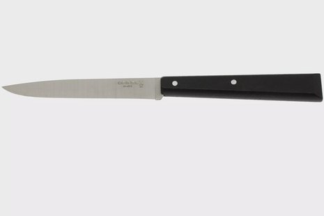 Opinel tafelmes Bon Appétit, N°125, zwart