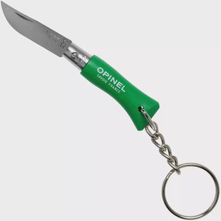 Opinel zakmes No. 02RV Keyring zakmes, Green
