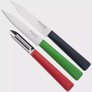Opinel Essentiels+ Set Trio 2359, 3-delige schilset