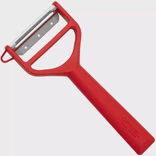 Opinel T-Duo Peeler 002429 Red Polymer dunschiller
