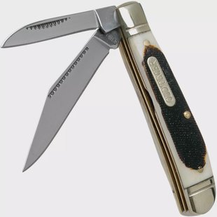 Old Timer Dog Leg Jack 72OTB Saw Cut Bone slipjoint zakmes