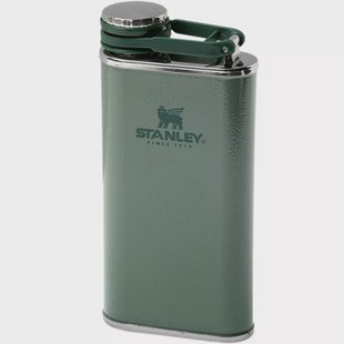 Stanley The Legendary The Easy-Fill Wide Mouth Flask 8oz, Hammertone Green 10-00837-126 zakflacon, 230 ml