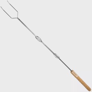 Petromax Campfire Skewer LS1 kampvuurspiezen, 2 stuks, rechte vork