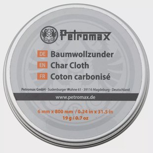 Petromax Cotton Kindling Char Cloth PLGX-C8 verkoold katoen tondel