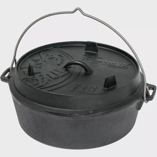 Petromax Dutch Oven FT6 platte bodem, FT6-T