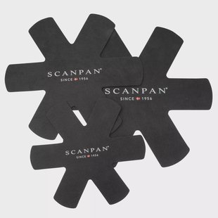 SCANPAN panbeschermer 10117 3-delige set, 27, 34 en 38 cm