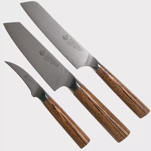 PUMA IP Small Chef, Santoku, Paring knife 821212, 3-delige messenset