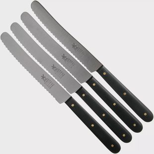 Robert Herder tafelmes gekarteld vier stuks, 200645065-SET4