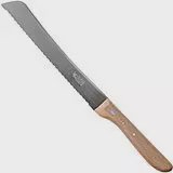 Robert Herder broodmes straight classic roodbeuken RVS