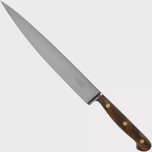 Robert Herder '1922' vleesmes 23 cm, walnotenhout