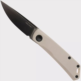 Real Steel Luna Lux 7001Z2, Black DLC K110, Ivory G10 zakmes, Poltergeist design