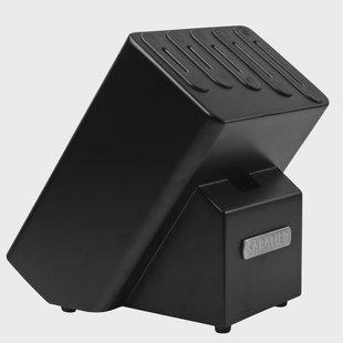 Lion Sabatier Moscou 668280 messenblok met keramische messenslijpers, zwart