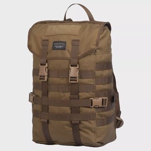 Savotta Jääkäri S backpack 102025170 Brown Cordura 1000 rugzak, 20 Liter
