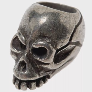 Schmuckatelli Joe Skull Bead 3/16 Hole Pewter