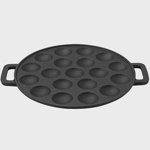 Skottsberg The Original 532673 Cast Iron poffertjespan 24 cm