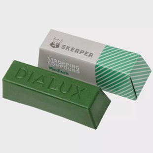 Skerper stropping compound medium, green