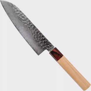 Sakai Takayuki santoku 33-Layer Damascus Hammered WA 17 cm