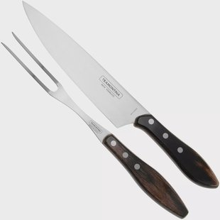 Tramontina Churrasco trancheerset, bruin