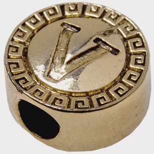 Spartan Blades Shield Bead