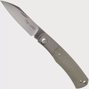 Viper Hug V5992CG Green Canvas Micarta zakmes, Sacha Thiel design