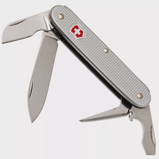 Victorinox Pioneer Electrician Alox silver 0.8120.26 Zwitsers zakmes