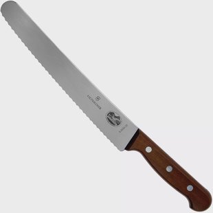 Victorinox Wood 5.2930.22G broodmes/banketbakkersmes 22 cm, esdoornhout