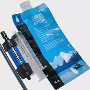 Sawyer Mini SP128, blauw, waterfilter