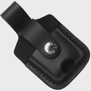 Zippo Lighter Pouch With Loop 60001221, zwart, foedraal met riemlus