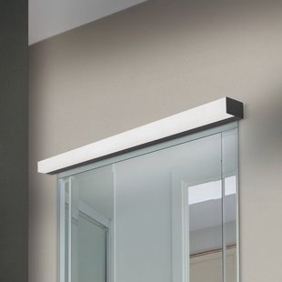 ORION Horizon LED spiegellamp, breedte 90 cm, zwart, IP44