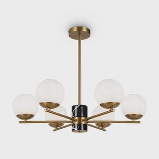 Maytoni - Hanglamp Marble - Messing - Ø67